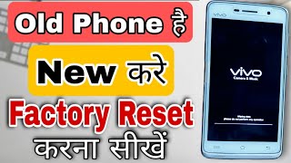 Vivo Y21L Factory Reset Kaise Kare  Vivo Old Phone Reset [upl. by Zelten]