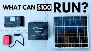 UltraBudget Solar Panel Setup  What Can It Power [upl. by Ziegler]