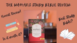 BIBLE REVIEW  The Womans Study Bible NKJV  newbible [upl. by Burnight]