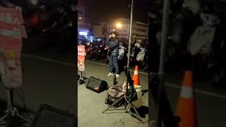 藝人予予演唱 岑寧兒Yoyo Sham追光者 20210109 武聖夜市 [upl. by Noelyn]