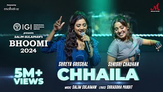 Chhaila  Shreya Ghoshal x Sunidhi Chauhan  Salim Sulaiman  Shraddha Pandit  Bhoomi 2024 [upl. by Hughie]