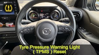 2023 MAZDA 2 tyre pressure warning reset [upl. by Raffarty770]