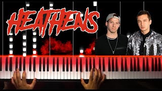 twenty one pilots  Heathens cover [upl. by Learsi697]