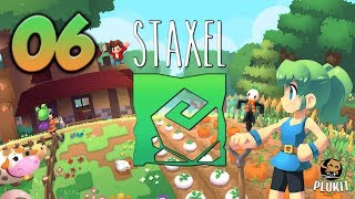 FR Staxel lets play Français épisode 6  Un coin de pèche et une belle grange [upl. by Akenot]