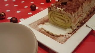 Recette facile gâteau roulé au tiramisu [upl. by Llig150]