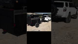 Homemade Camping Trailer 🤙🏼 offroad overland trailer overlanding offroad diy [upl. by Charles]