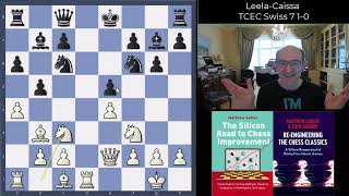 Silicon Road Great Engine Games Exchange pieces ignore pawns LeelaCaissa TCEC Swiss 7 10 [upl. by Sup]