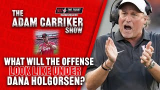 Adam Carriker Discusses What He Expects the huskers Offense to Look Like Under OC Dana Holgorsen [upl. by Joub]