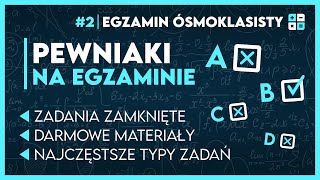 MATEMATYKA 📐 Pewniaki na Twoim arkuszu ✅️  Karta Wzorów 30  Egzamin Ósmoklasisty 2025 [upl. by Perreault]