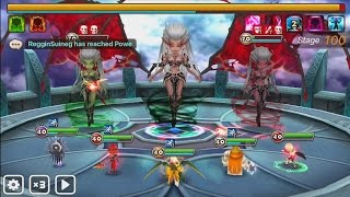 Summoners War Trial of Ascension 100 Lyrith [upl. by Ecinaej]