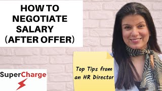 Salary Negotiation  10 tips on how to negotiate a Higher Salary [upl. by Htebasile]