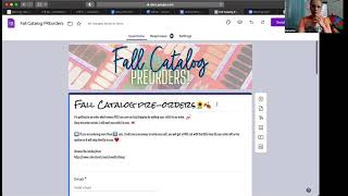 Creating a Google Form for PREOrdersBulk Orders ☑️ [upl. by Egrog]