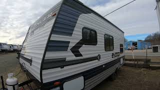 2022 CrossRoads RV Zinger Lite ZR18BH  New Travel Trailer For Sale  Cambridge OH [upl. by Ulani]