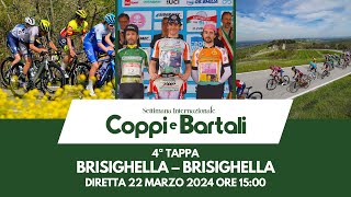 Settimana Internazionale Coppi e Bartali 2024  4ª tappa  Brisighella – Brisighella [upl. by Wehttam]