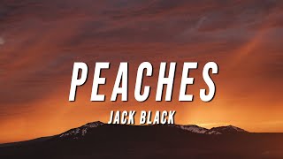 Jack Black  Peaches Lyrics from The Super Mario Bros Movie [upl. by Ike]