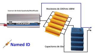 Como transformar Inversor de Onda QuadradaModificada em Onda Senoidal Pura [upl. by Richmond]