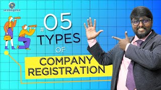 5 Types of Company Registration CompanyRegistration company [upl. by Christian]