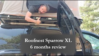 Roofnest Sparrow XL 6 month review [upl. by Ehtyaf]