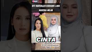 Siti Nurhaliza buat hal karaoke lagu CINTA by Marsha Milan  LETOPAN [upl. by Ethel]