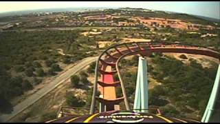 Dragon Khan AWESOME BampM Roller Coaster Front Seat POV Onride PortAventura Spain Port Aventura [upl. by Elodie]