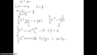 41 Integración numérica  Cuadratura Gaussiana  Formulas de GaussLaguerre [upl. by Male]