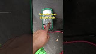 Mercedes benz w203 battery drain problem fix shorts youtubeshrt reels mercedes [upl. by Yrtneg]