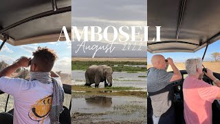 Amboseli August 2022  Serena Safari Lodge [upl. by Desma]