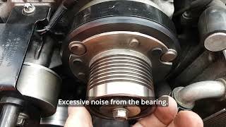 MercedesBenz C32 AMG 68mm Eurocharged Supercharger Pulley Failure after only 1000km [upl. by Anirual439]