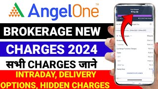 ANGEL ONE के NEW CHARGES 2024 🔥 BEST DEMAT ACCOUNT IN INDIA  ANGEL ONE ALL CHARGES [upl. by Talanian147]