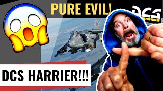 DCS Harrier AV8B  What is this EVILNESS [upl. by Olinad]