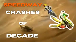 WORST Speedway CRASHES Ranked by Year 2010  2020 [upl. by Nosnaj829]