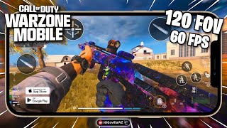 HOW TO GET 120 FOV IN WARZONE MOBILE 2024 IOS DEVICES [upl. by Nolan]