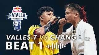 VALLEST VS CHANG  BEAT 1 RASGO de ALCAZONE [upl. by Hsak]