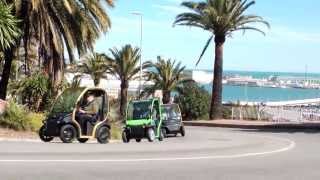 ELECTRICITY TOURS guided electric car tours in Barcelona English version [upl. by Medora]