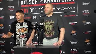 Sergei Kharitonov Bellator 207 Post Fight Interview [upl. by Alfonso]