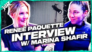 Renee Paquette interview w Marina Shafir  Wrestling REVOLVER [upl. by Ahsienaj]