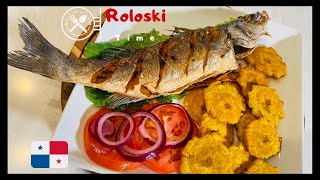 Como Hacer Patacones Crujientes con Pescado Frito 🇵🇦  How to Make Crunchy Patacones [upl. by Soilisav]