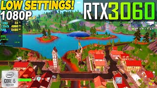 Fortnite Chapter 2 Remix RTX 3060  İ5 10400F  1080p Low Performance Mode [upl. by Mulac]