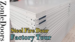 ZonleDoors Fire Rated Steel Doorshow to make security doors [upl. by Searby]