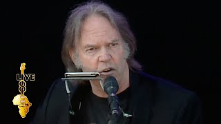 Neil Young  Four Strong Winds Live 8 2005 [upl. by Barnaby272]