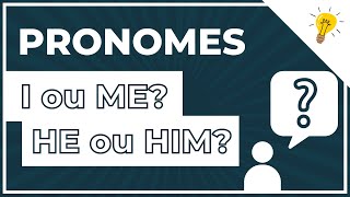 COMO USAR OS PRONOMES PESSOAIS EM INGLÊS  A diferença entre Subject pronouns e Object pronouns [upl. by Fadil]