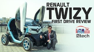 Renault Twizy First Drive Hindi Review  Auto Expo 2020  JagranHiTech [upl. by Angelina]