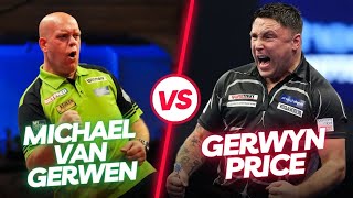 Michael van Gerwen VS Gerwyn Price  Clash of Darts Titans  World Matchplay 2022 Final Highlights [upl. by Oivaf]