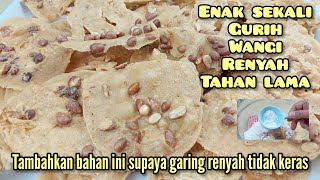 Resep Peyek Kacang Enak Renyah Tahan Lama [upl. by Sirotek290]