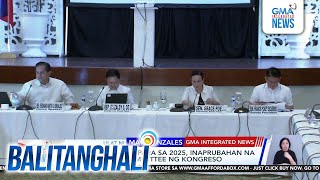 National Budget para sa 2025 inaprubahan na ng Bicameral Committee ng Kongreso  Balitanghali [upl. by Aerdnaz130]