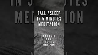 Fall Asleep Instantly 5Minute Guided Meditation for Deep Rest [upl. by Ahsitram437]