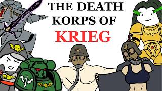 The Death Korps of Krieg  Warhammer 40K Lore [upl. by Valer]