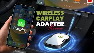 CarEase Wireless CarPlay Adapter Review Convert Your Wired CarPlay to Wireless Instantly [upl. by Jahdol]