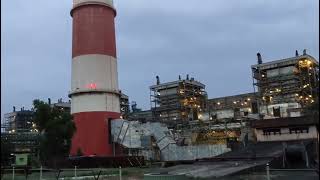 Coal Tharmal Power Plant View engineering boiler turbine tharmalpowerplant subscribe views [upl. by Lakim55]