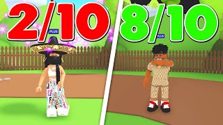 rating roblox oders outfits in meepcity [upl. by Hettie]